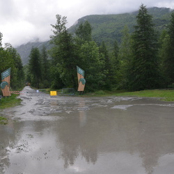 Vallouise. Inondations
